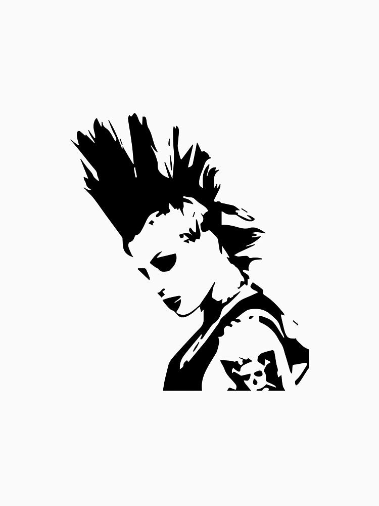 Punk Rock Girl  Classic by HARPREET-24
