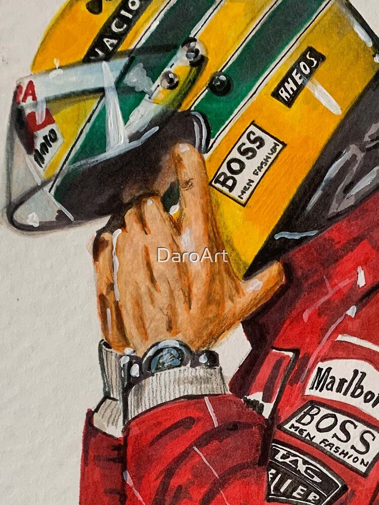 Ayrton Senna by DaroArt