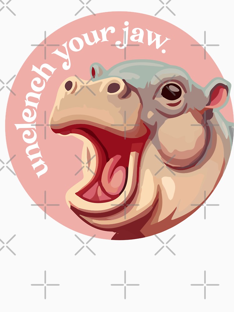 Unclench Your Jaw – Baby Hippo by AlyCastelluccio