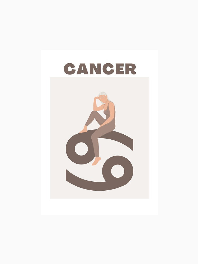 Cancer | Zodiac sign illustration by illustratedbye
