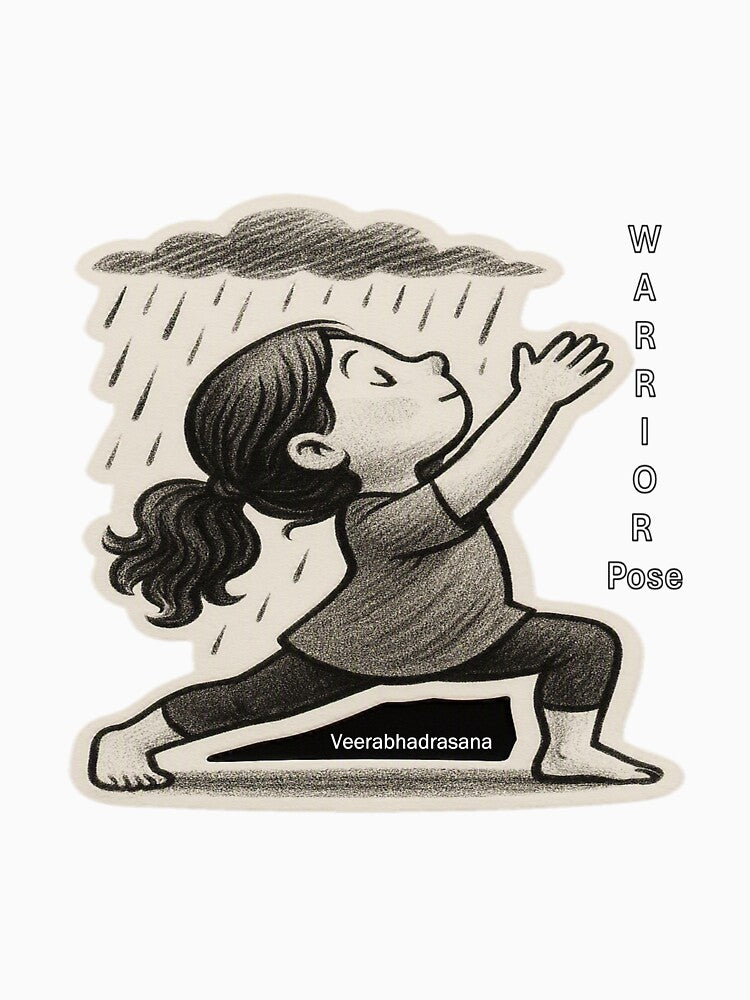 Veerabhadrasana by dawnlotus