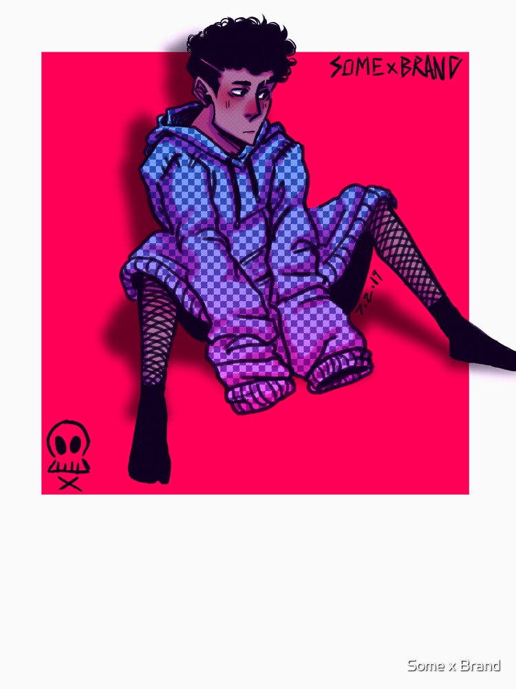 boy + oversized hoodie by Some x Brand