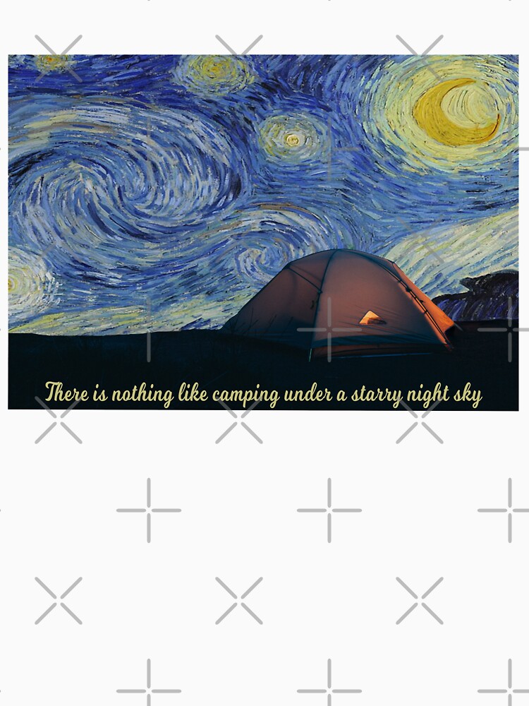 Camping Under A Starry Night - There Is Nothing Like Camping Under A Starry Night Sky by molamode