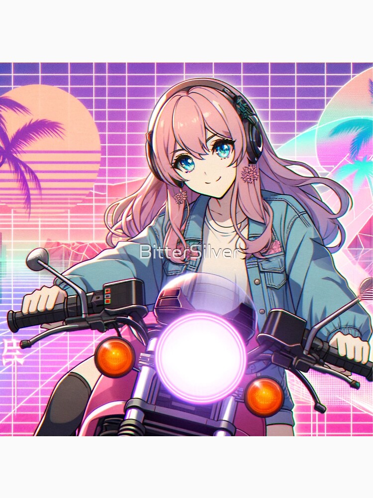 MotoDream 1990s Vaporwave by BitterSilver