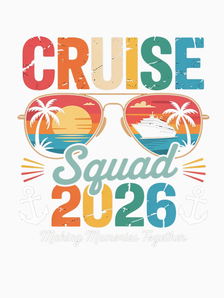 Cruise Squad 2026 Family Group Matching Summer Vacation by catsdothingz