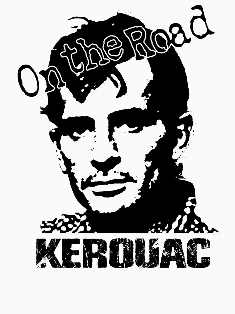 Jack Kerouac t shirt the road beat poet by FridayMoodd
