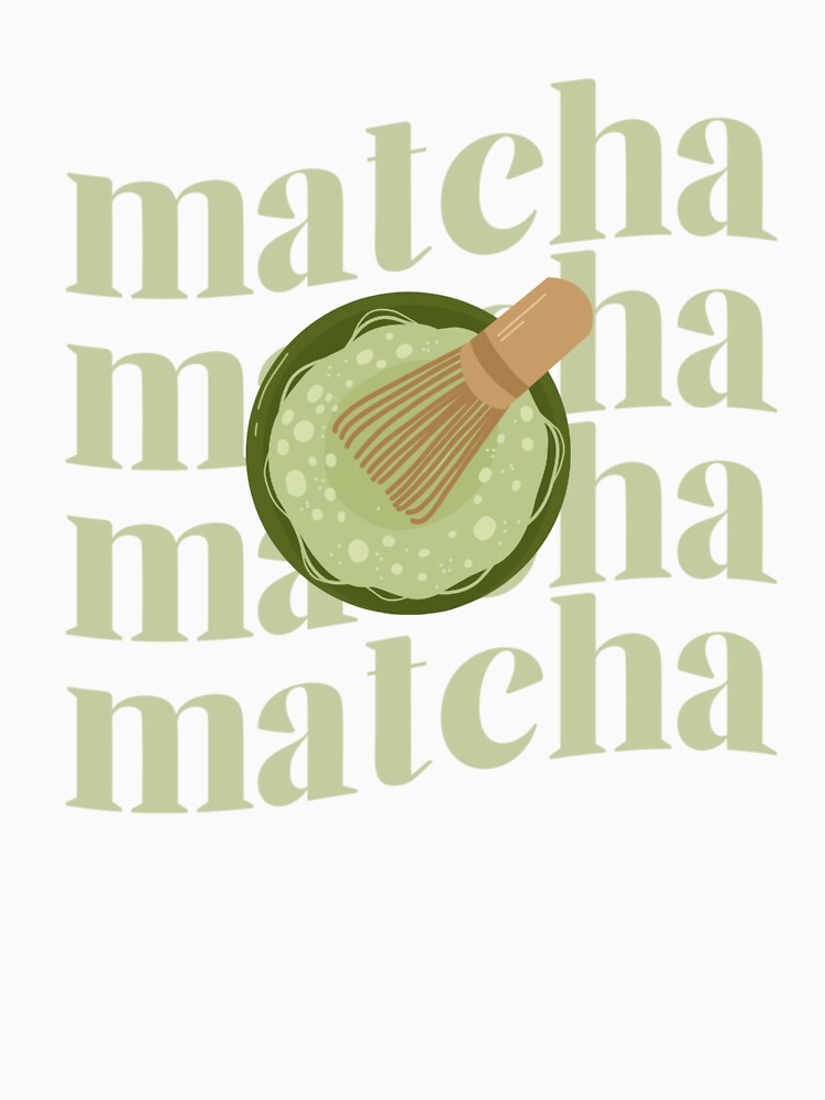Matcha Lover Aesthetic | Whisk Me Away Green Tea Design by shoporbitapparel