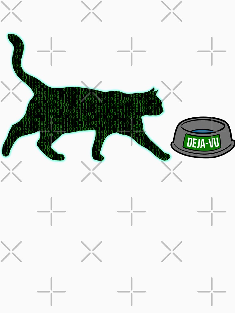Deja-Vu Glitch Cat by QlickDesign