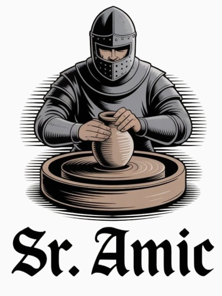 Sr. Amic - Medieval Knight Pottery Master Artisan by Beto Santos