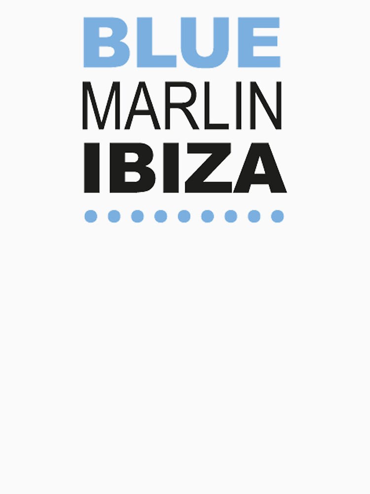 Blue Marlin Ibiza T Shirt | Techno T Shirt | Rave T Shirt | Electronic Music | Festival | Ibiza | Party T Shirt | House T Shirt by RaveRevival