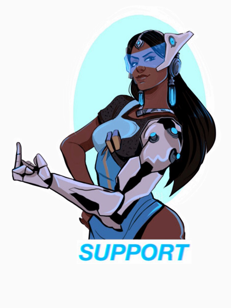 Symmetra girl by berggilbertArt