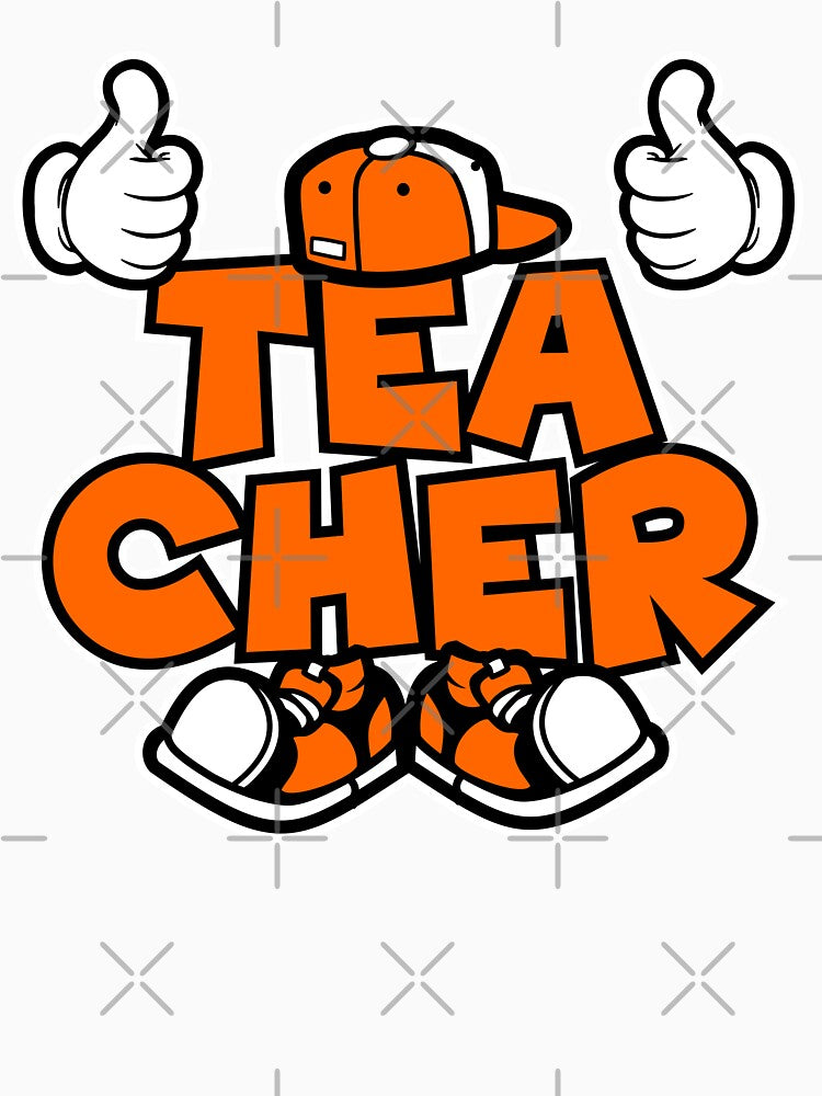 Teacher - WORK street lettering cartoon Character by NFTWords