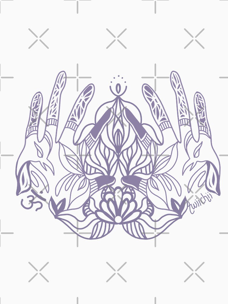 Crown Chakra Mudra by twiichii