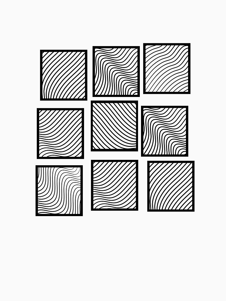 Frames Chaos Abstract Collection by BoastyDesigns