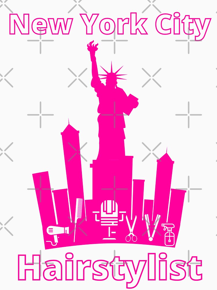 Hair Stylist New York City Pink by getzjason