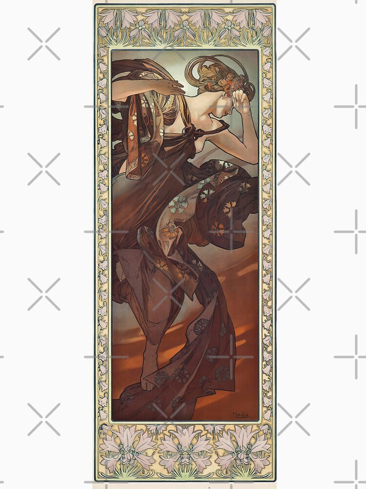 Étoile Du Soir  -Alphonse Mucha -Art Nouveau Mucha -Art Nouveau - Vintage Alphonse Woman Nouveau by TeeARTHY