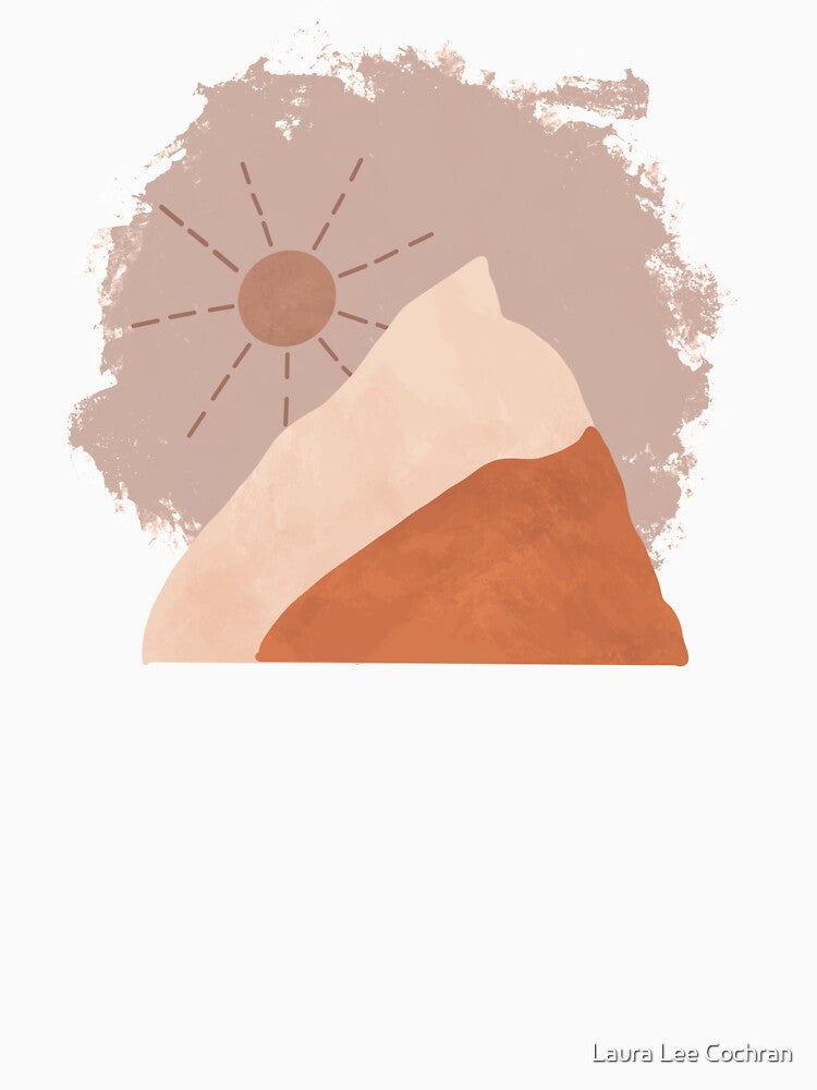 Mountain Sunrise by Laura Lee Cochran