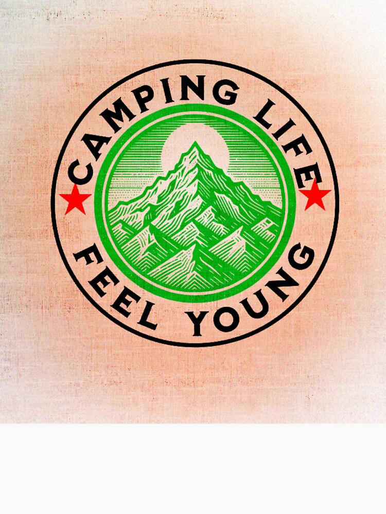 Camping life feel young by Wit & Wear Company