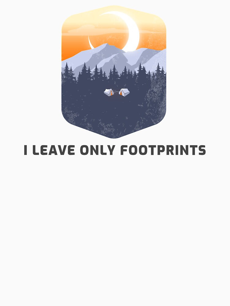 I Leave Only Footprints by spokoandstuff