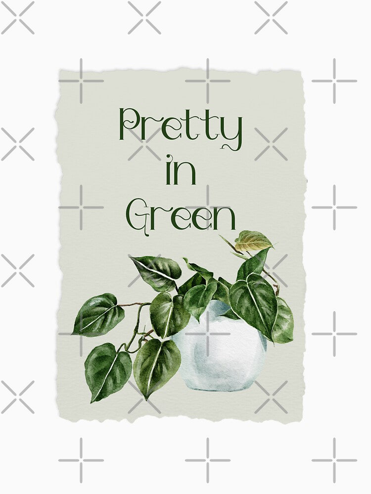 Pretty In Green Houseplant Love Nature by travellb