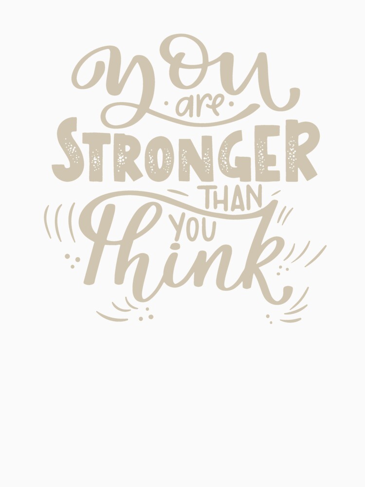 You are Stronger than you Think by Yoga Gear