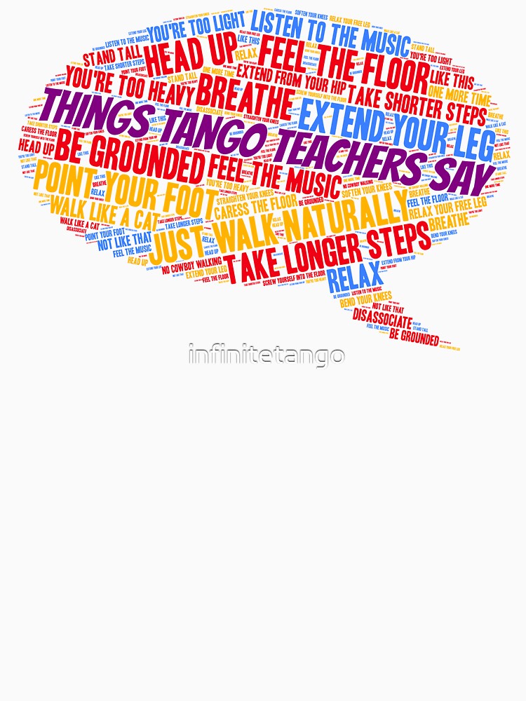 Things Tango Teachers Say by infinitetango