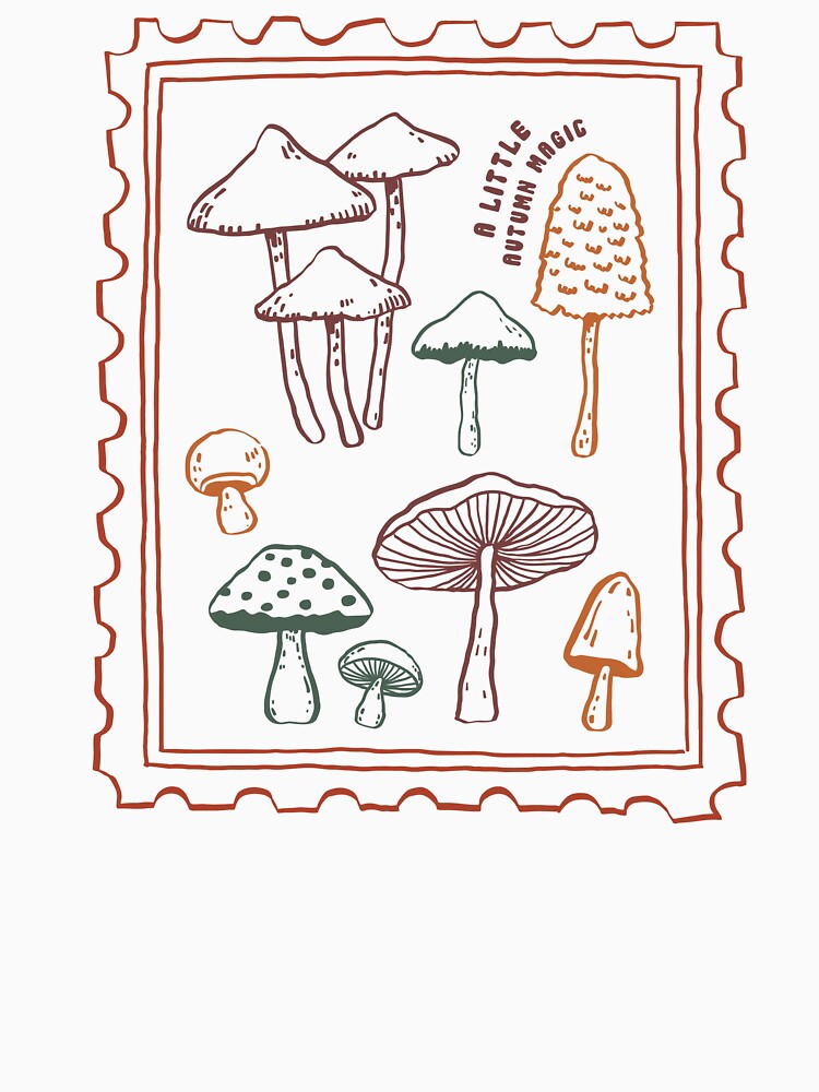 A Little Autumn Magic Mushroom by FallStamps