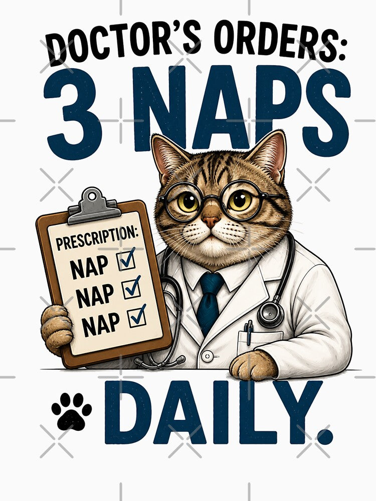 Doctor Cat 3 Naps Daily by yasmh