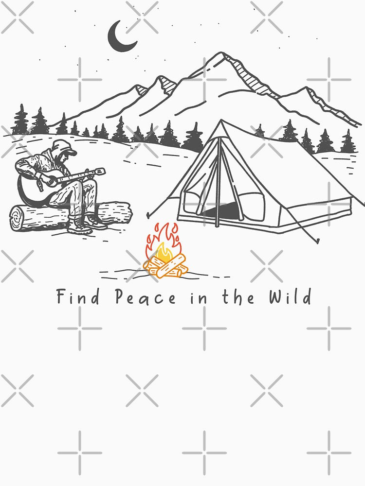Find Peace in the Wild by ethnicdrawing