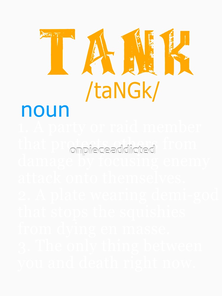 Funny Tank Shirt WoW T-Shirt Gaming by onpieceaddicted