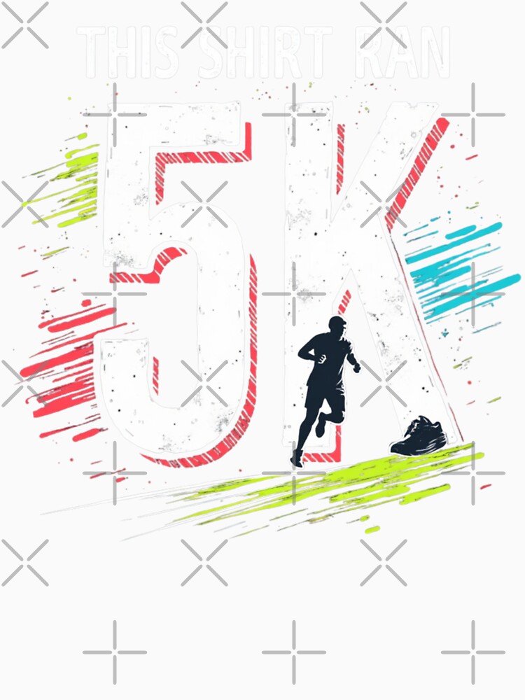 This Shirt Ran 5K (5K Running) by PerkzPrints