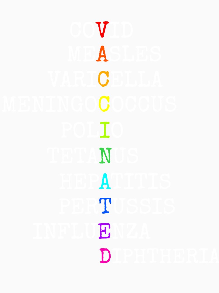 Rainbow Vaccinated, Pro Vaccines Nurse,Vaccines Saves Lives by varalee87