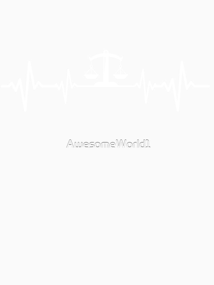 Lawyer Heartbeat Gift by AwesomeWorld1