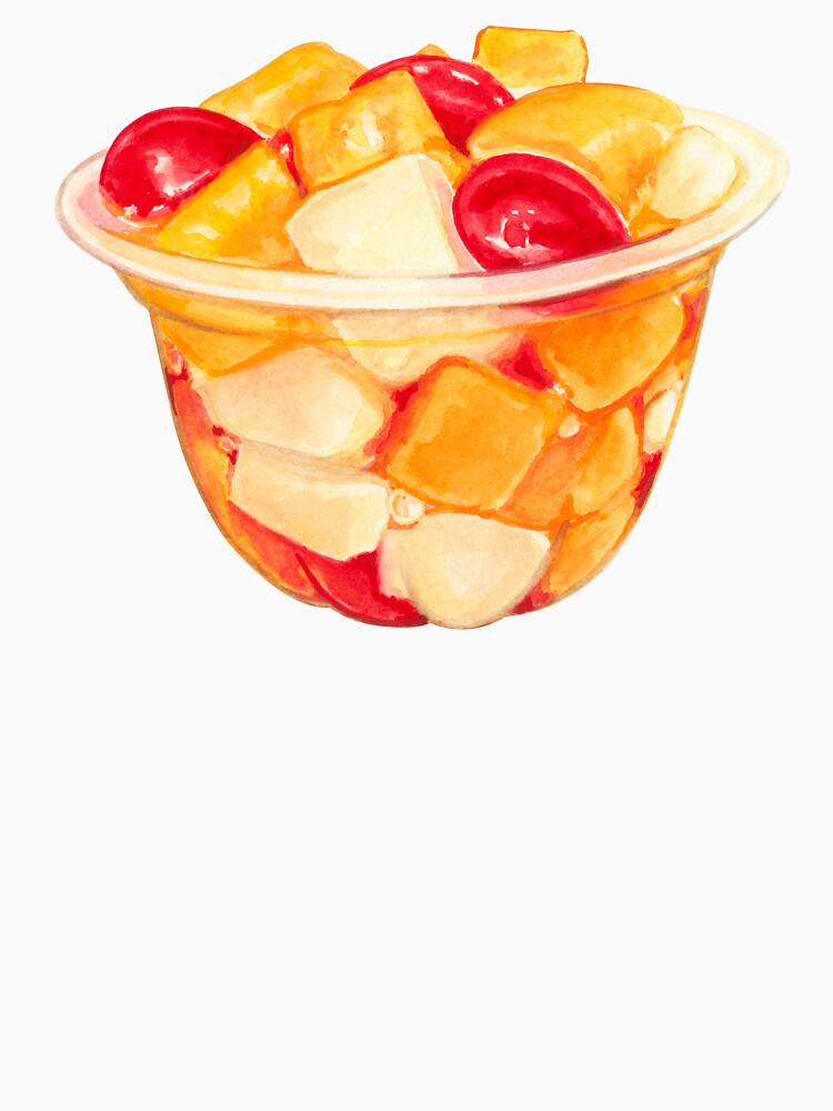 Fruit Cup Pattern - White by Kelly  Gilleran