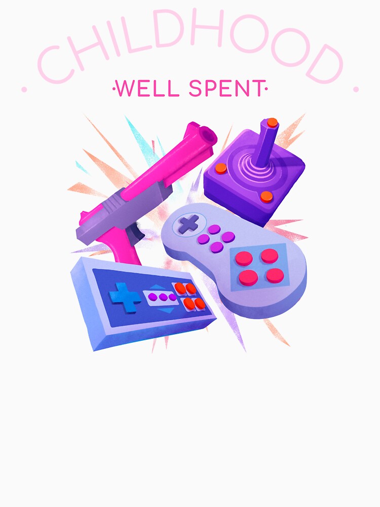 Childhood Well Spent by LugosTees