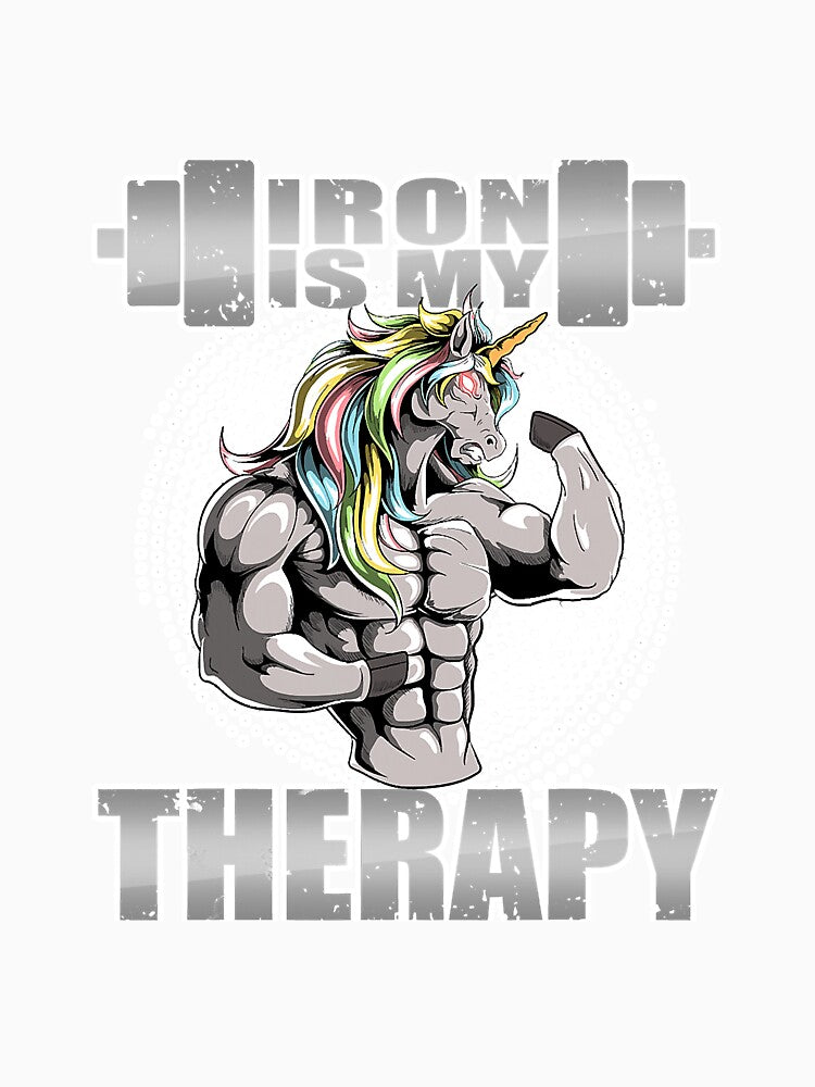 Unicorn Powerlifter Workout Gym Iron by BundlerVq