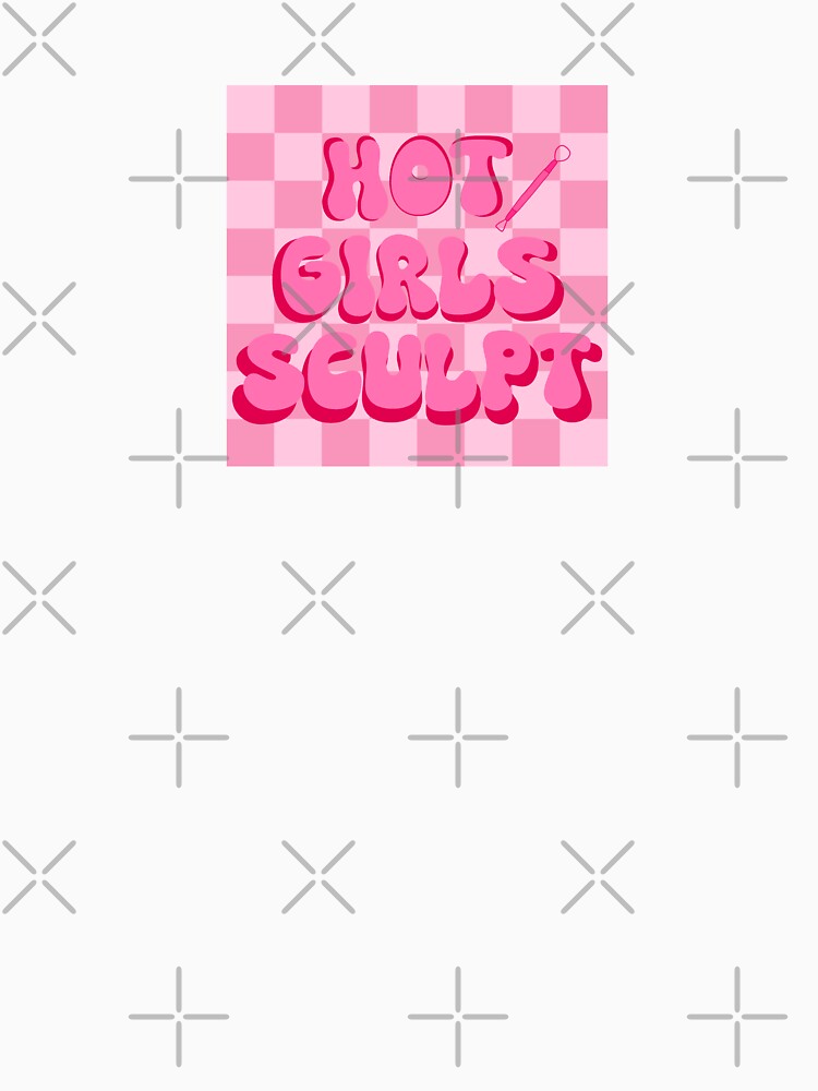 Hot Girls Sculpt (Pink Checkered) by gennyevans