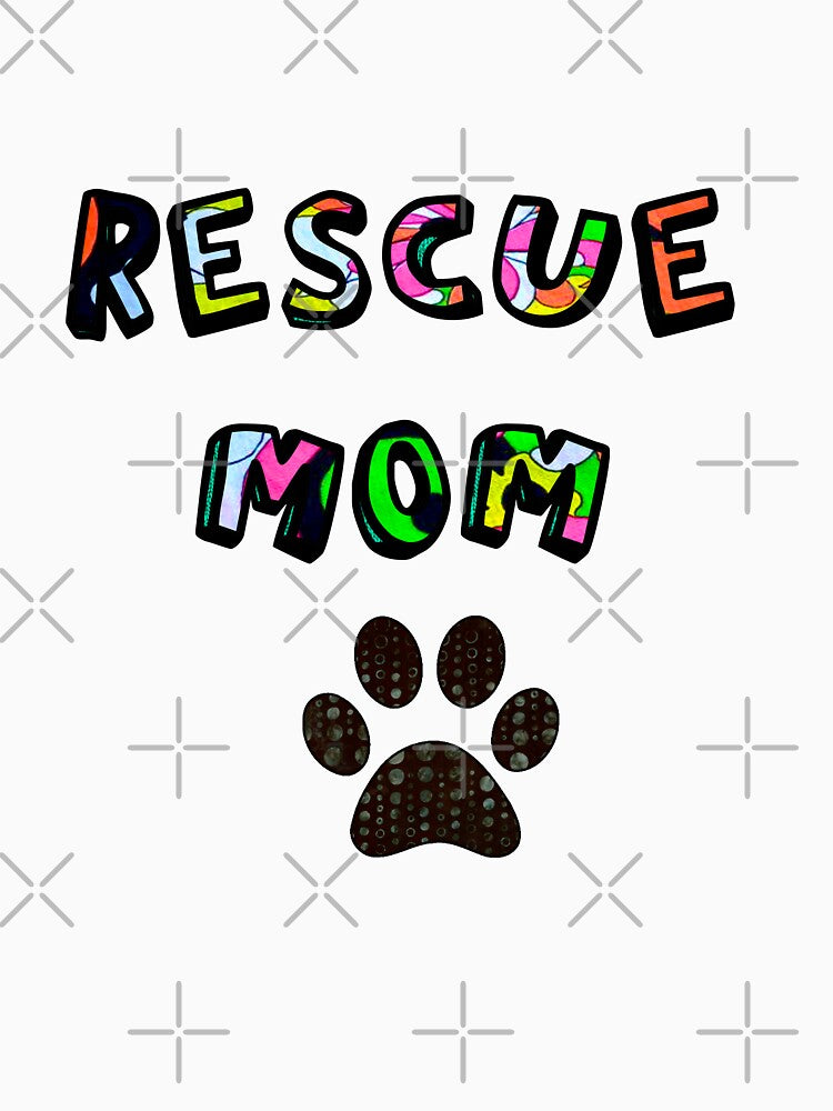 Rescue Mom Retro Design by artbyomega