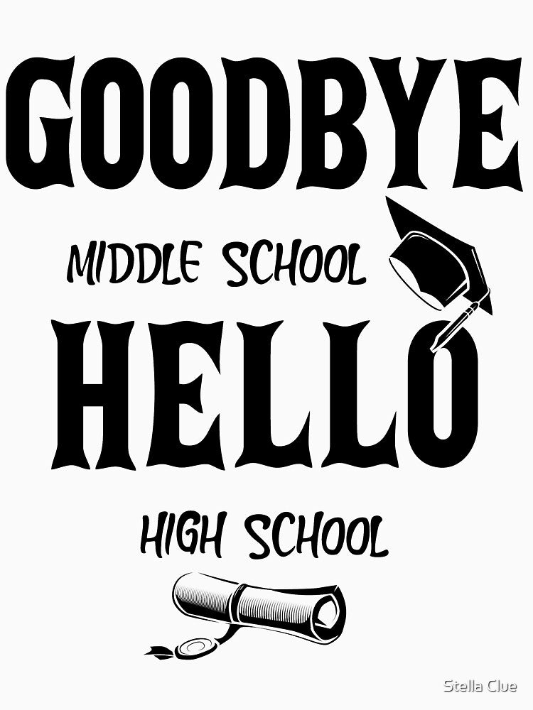 Copy of Hello Middle School Graduation Elementary School by Stella Clue