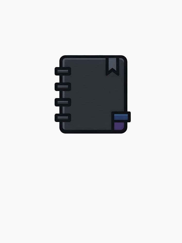 Geometric Notebook Icon Graphic by SurajDesigns