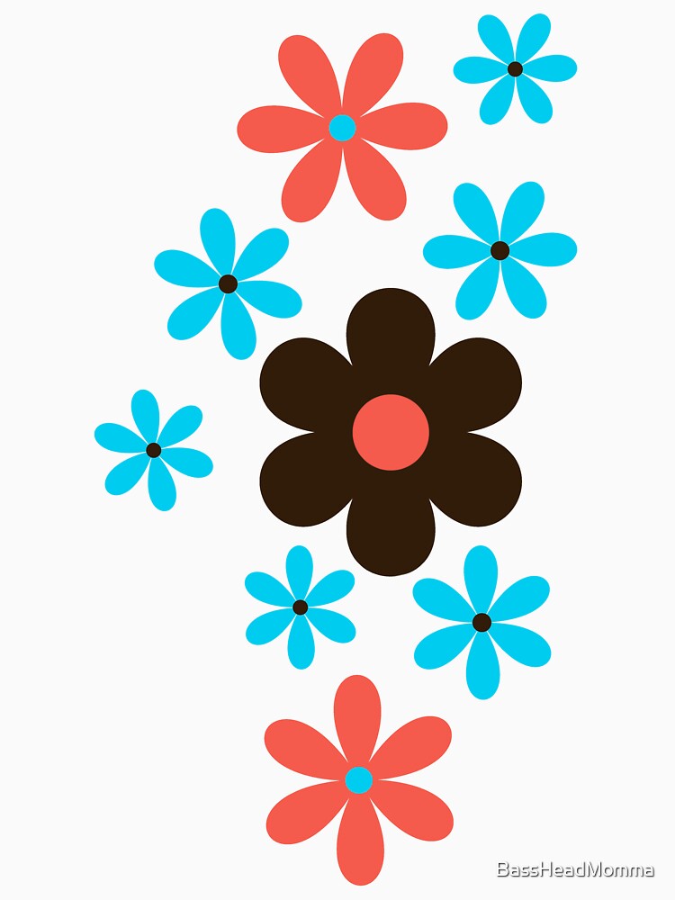 Funky Florals by BassHeadMomma
