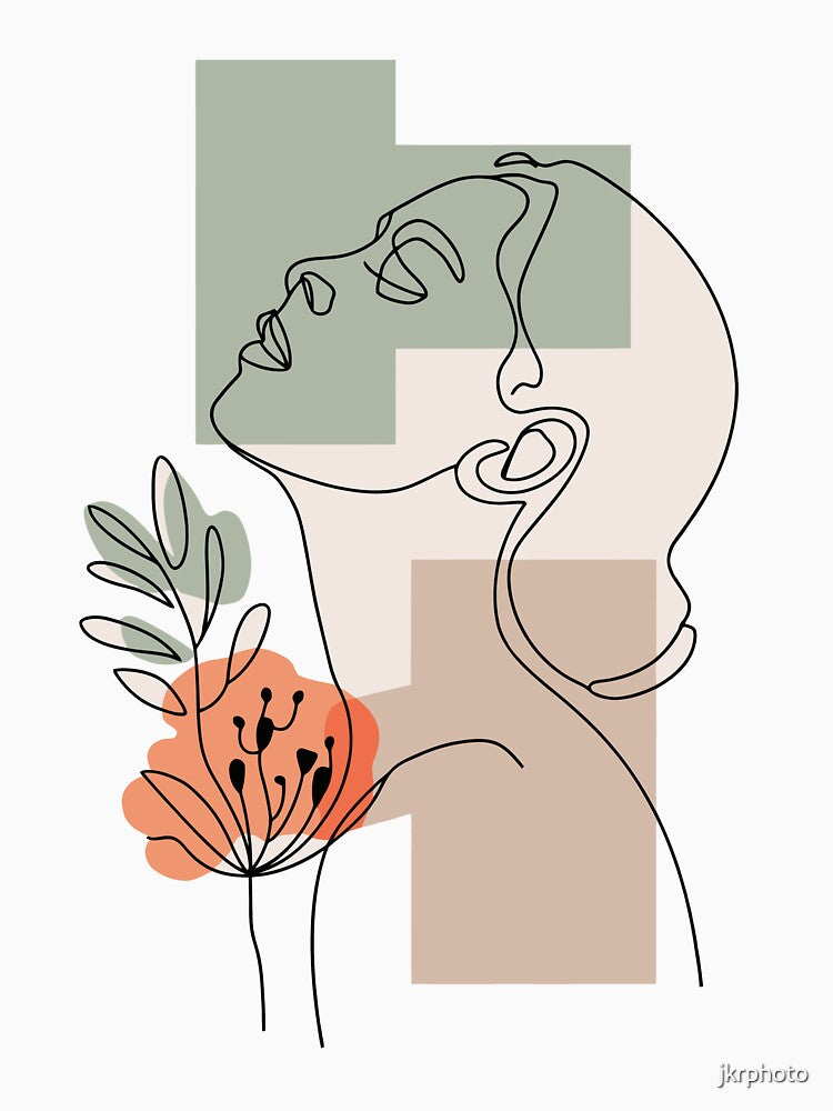 Abstract Floral Portrait by jkrphoto