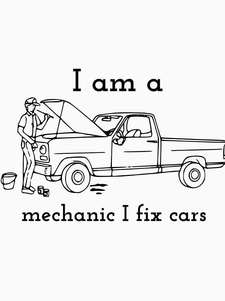 i am a mechanic i fix cars by SENMARO100