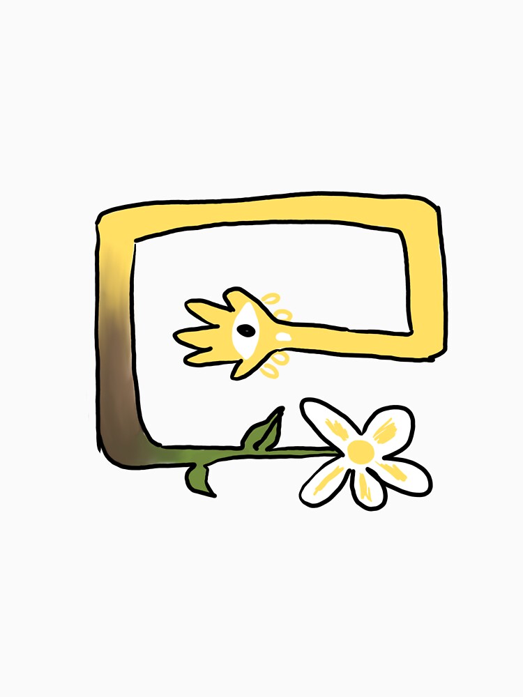 green and yellow flower hand! by Zoë Witherspoon