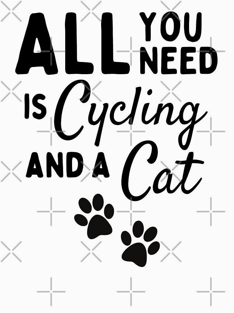 All you need is cycling and a cat by TheGreenGoat