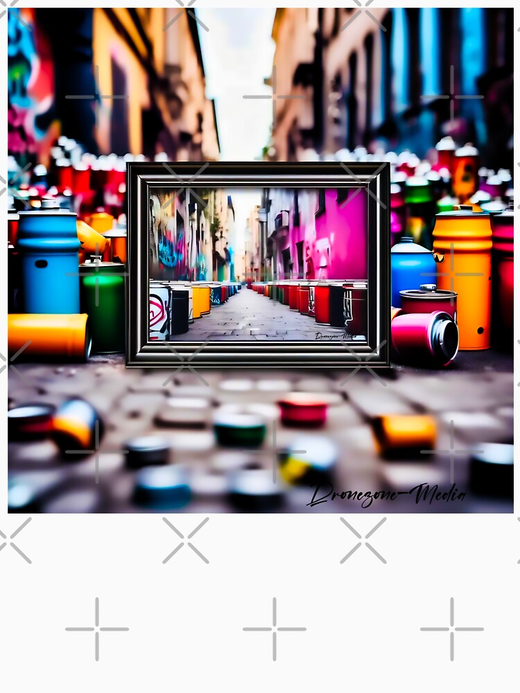 Urban graffiti street art by Drone-tees