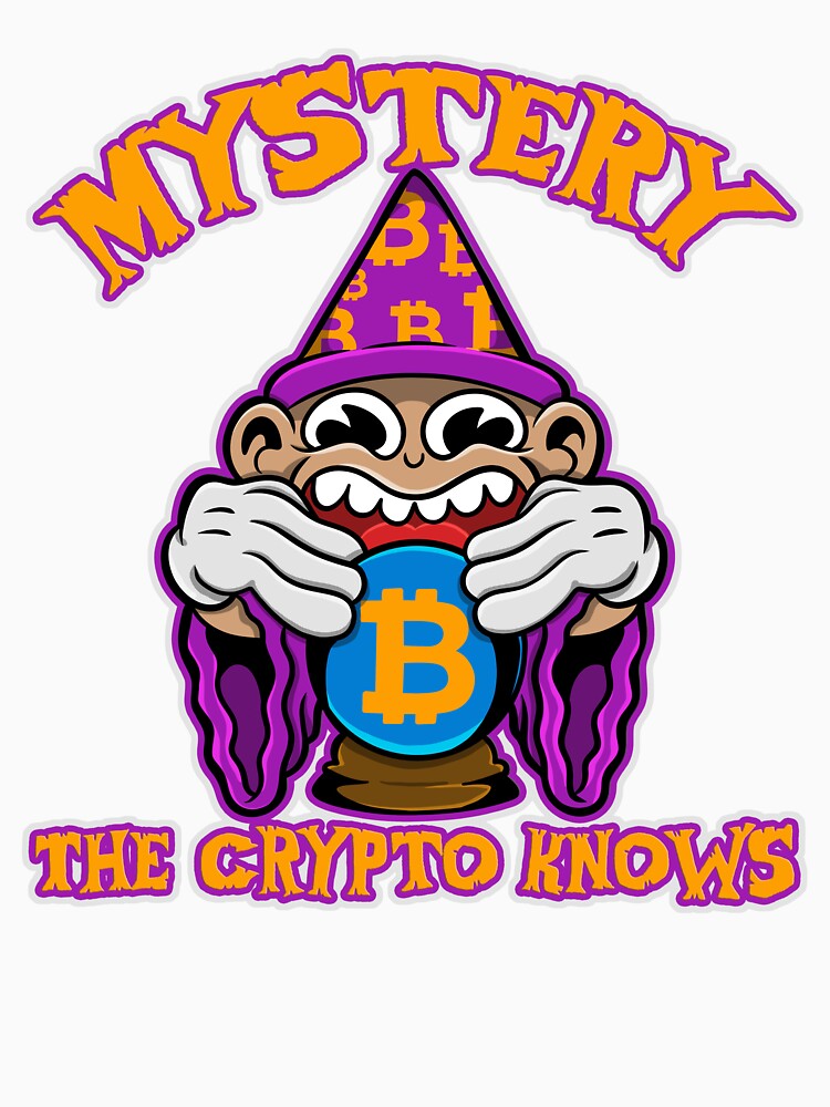 Crypto Wizard Predictions : Blockchain Crystal Ball by ImaginarStore