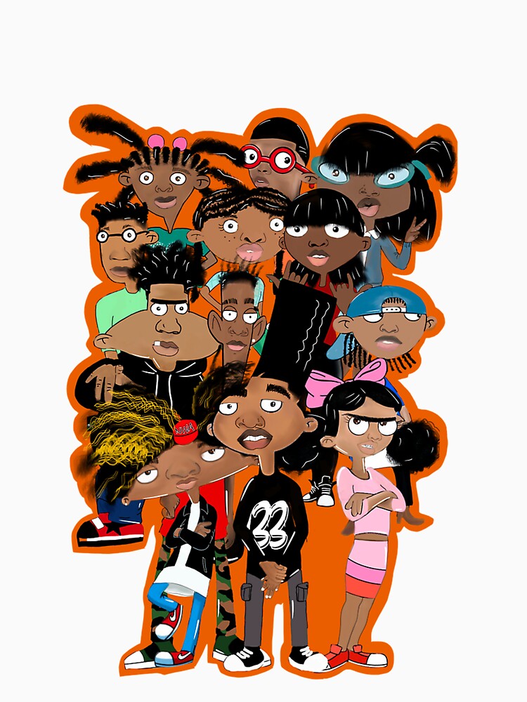 90S Theme Afro Nostalgia by BeatriceKling