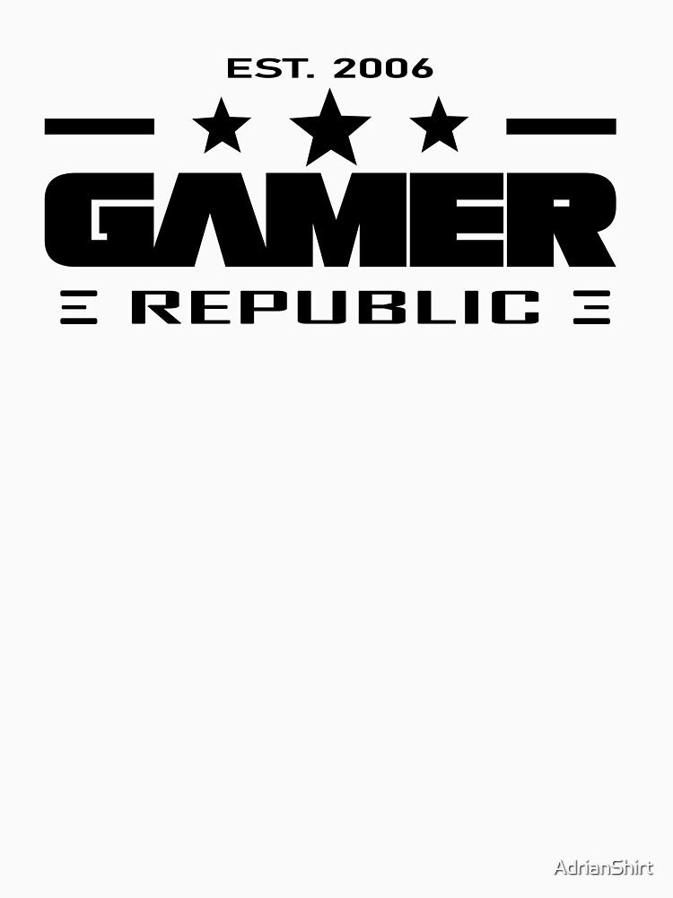 GAMER REPUBLIC by AdrianShirt