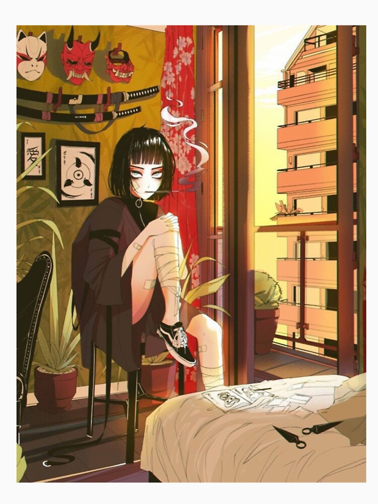 Cyberpunk girl by JJFIOWEFI